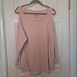 Torrid Cold Shoulder Plush Top